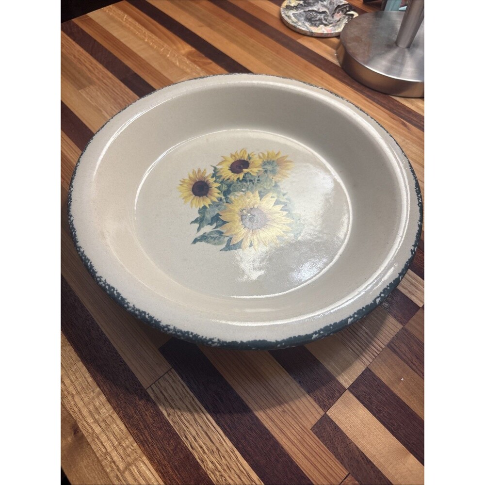 Sunflower Stoneware Home And Garden Party Bowl 10.5 Inch